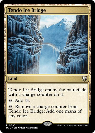 Tendo Ice Bridge (Ripple Foil) card art