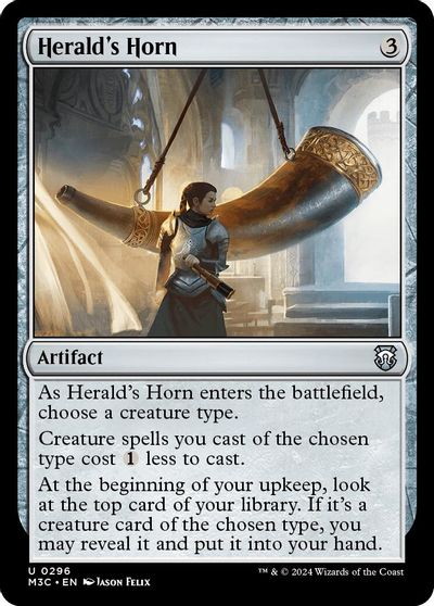 Herald's Horn (Ripple Foil) card art