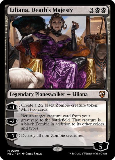 Liliana, Death's Majesty card art