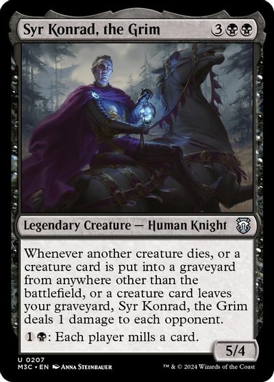 Syr Konrad, the Grim card art