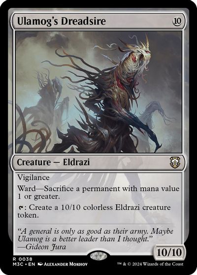 Ulamog's Dreadsire (Ripple Foil) card art