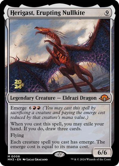 Herigast, Erupting Nullkite card art