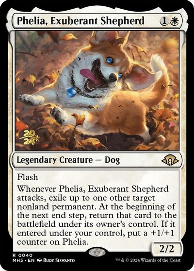 Phelia, Exuberant Shepherd card art