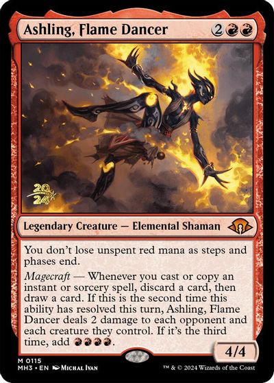 Ashling, Flame Dancer card art