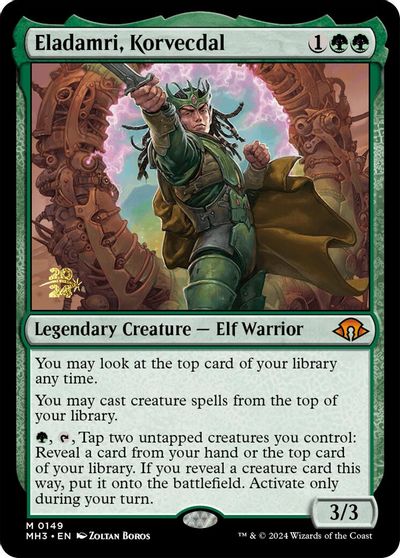 Eladamri, Korvecdal card art