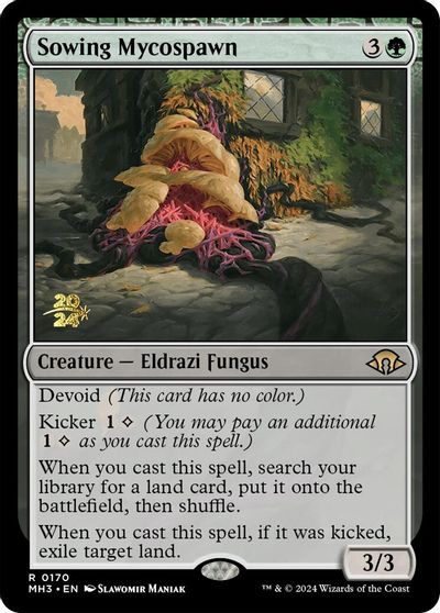 Sowing Mycospawn card art