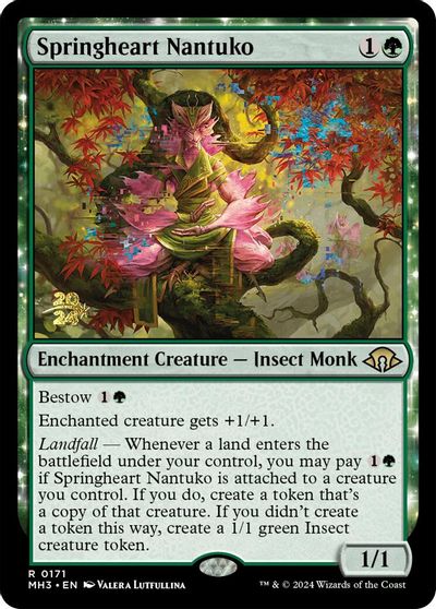 Springheart Nantuko card art