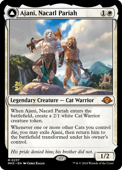 Ajani, Nacatl Pariah card art