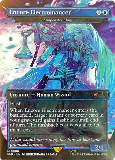 Encore Electromancer - Snapcaster Mage card art