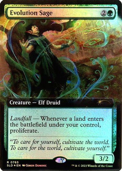 Evolution Sage (Extended Art) card art