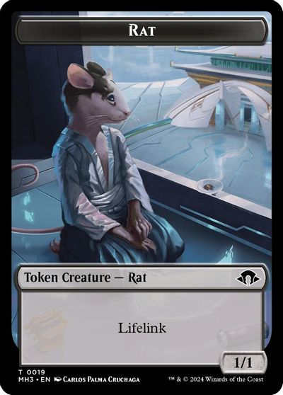 Rat Token card art