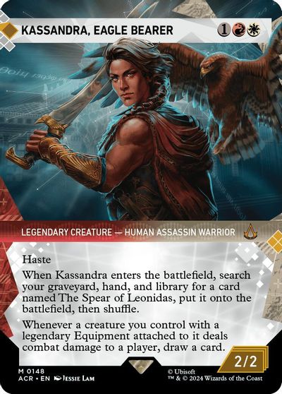 Kassandra, Eagle Bearer (Showcase) card art