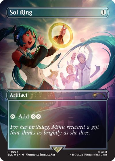 Sol Ring (1604) (Rainbow Foil) card art
