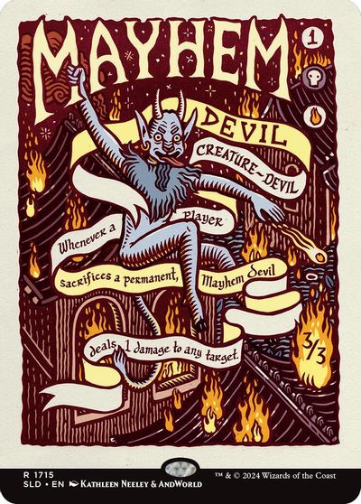 Mayhem Devil card art