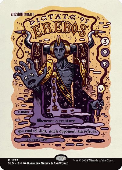 Dictate of Erebos card art