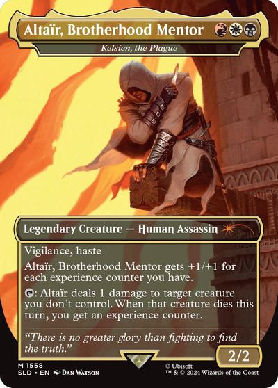 Altair, Brotherhood Mentor - Kelsien, the Plague card art