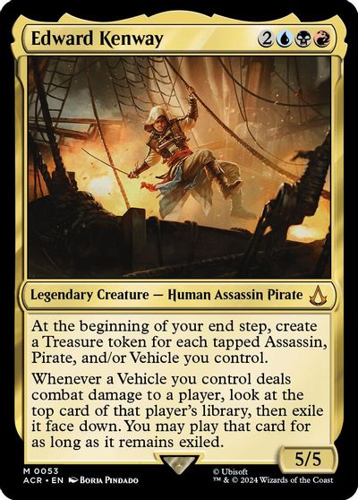 Edward Kenway card art