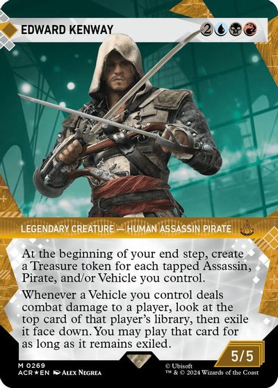 Edward Kenway (Showcase) (Textured Foil) card art