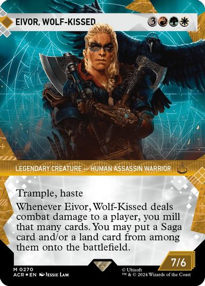 Eivor, Wolf-Kissed (Showcase) (Textured Foil) card art