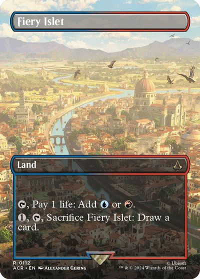 Fiery Islet (Borderless) card art