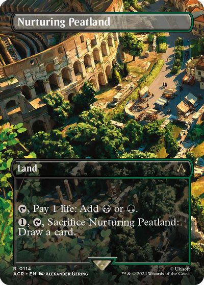 Nurturing Peatland (Borderless) card art