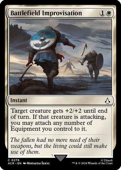 Battlefield Improvisation card art