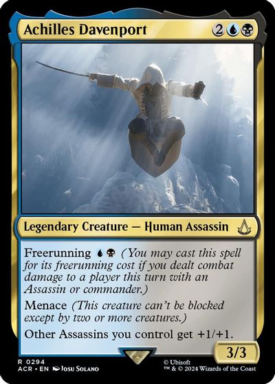 Achilles Davenport card art