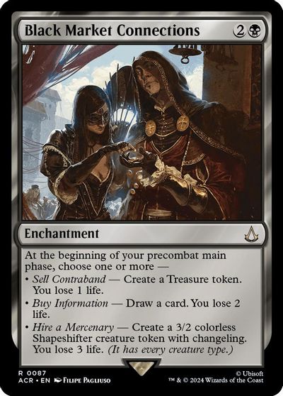 Black Market Connections card art