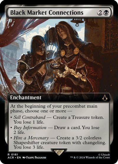 Black Market Connections (Extended Art) card art