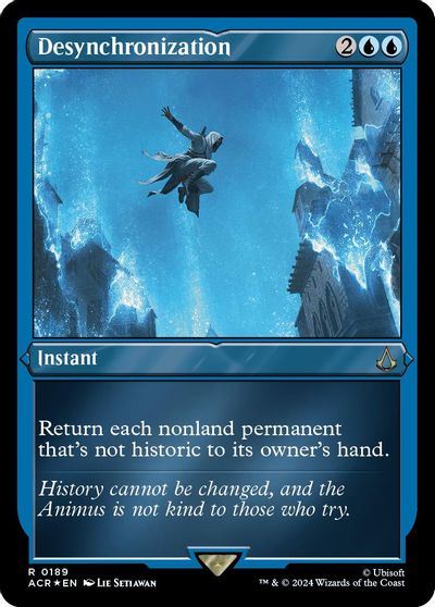 Desynchronization (Foil Etched) card art