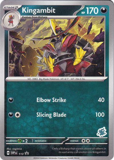 Kingambit - Darkrai Deck card art