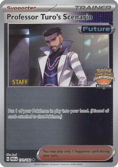 Professor Turo's Scenario - 171/182 (Regional Championships) [Staff] card art