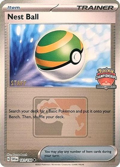 Nest Ball - 181/198 (North America Championships) [Staff] card art