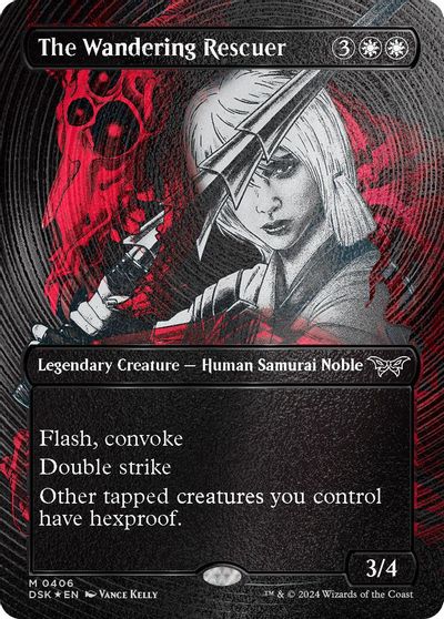 The Wandering Rescuer (Showcase) (Textured Foil) card art