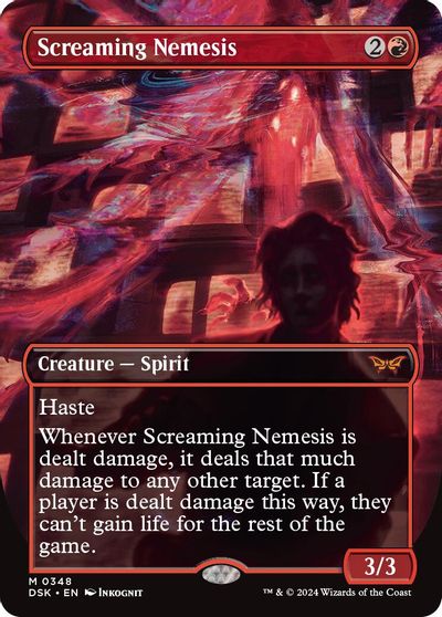 Screaming Nemesis (Borderless) card art