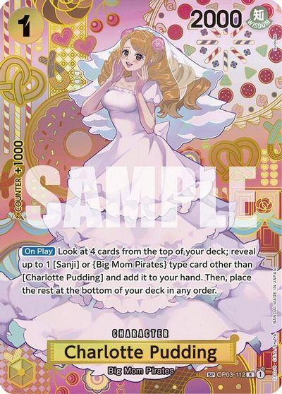 Charlotte Pudding (SP) card art