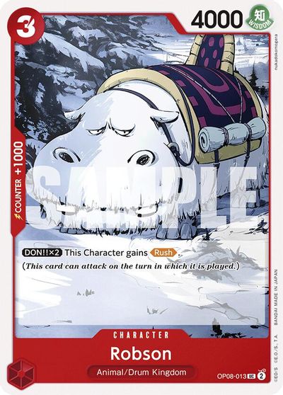 Robson card art
