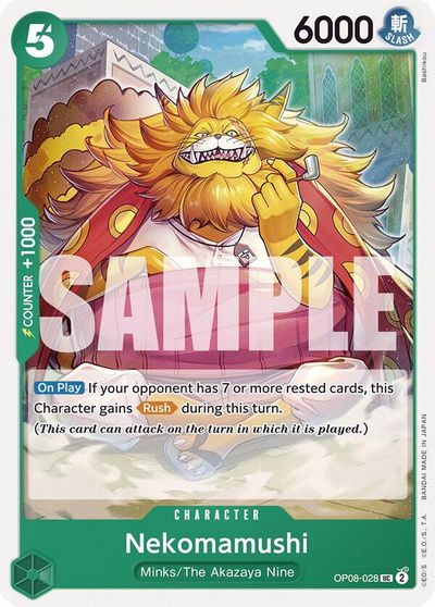 Nekomamushi card art