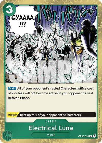 Electrical Luna card art