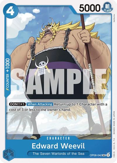 Edward Weevil card art