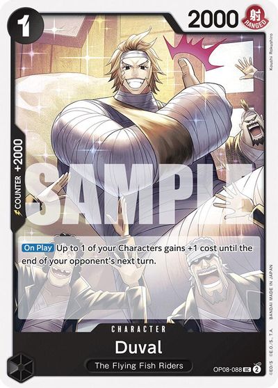 Duval card art