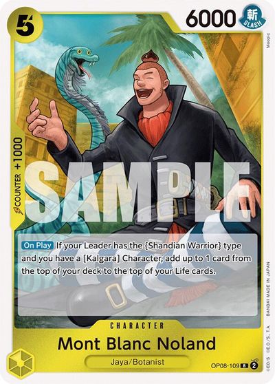 Mont Blanc Noland card art