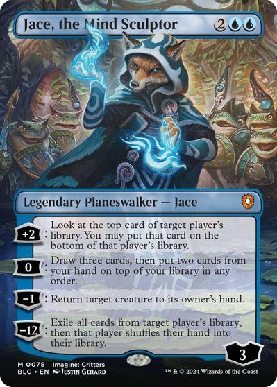 Jace, the Mind Sculptor (Borderless) card art