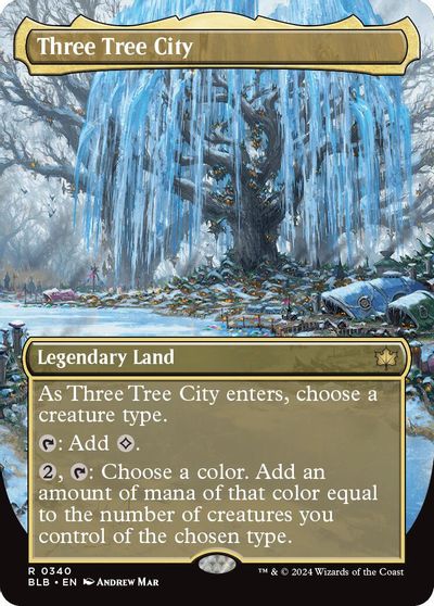 Three Tree City (Borderless) (0340) card art