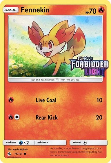 Fennekin - 15/131 (Toys R' Us Promo) card art