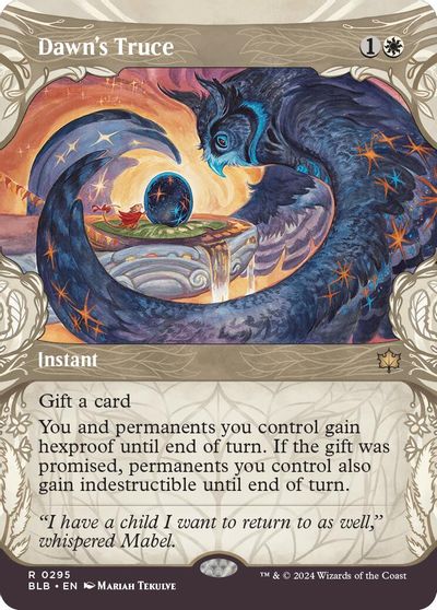 Dawn's Truce (Showcase) card art