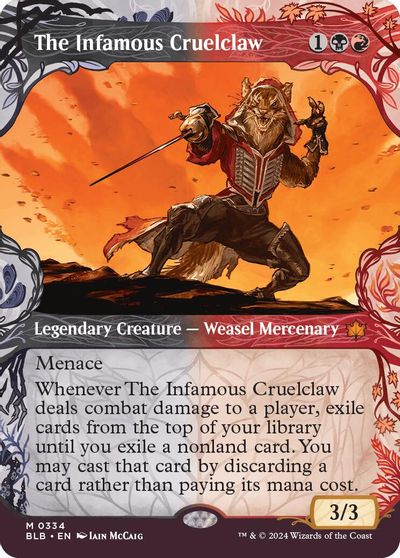 The Infamous Cruelclaw (Showcase) card art