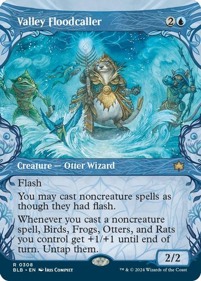 Valley Floodcaller (Showcase) card art