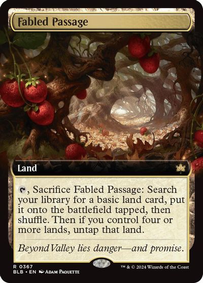 Fabled Passage (Extended Art) card art
