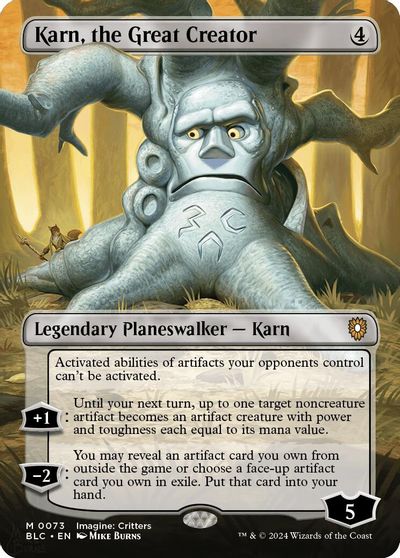 Karn, the Great Creator (Borderless) card art